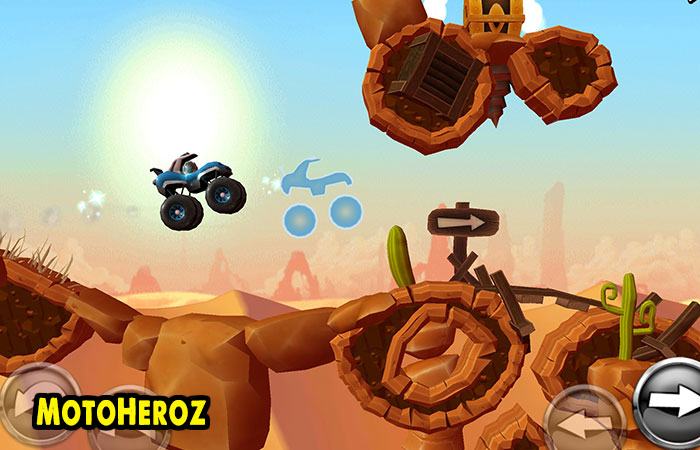 Game đua xe 2D vật lý độc đáo MotoHeroz