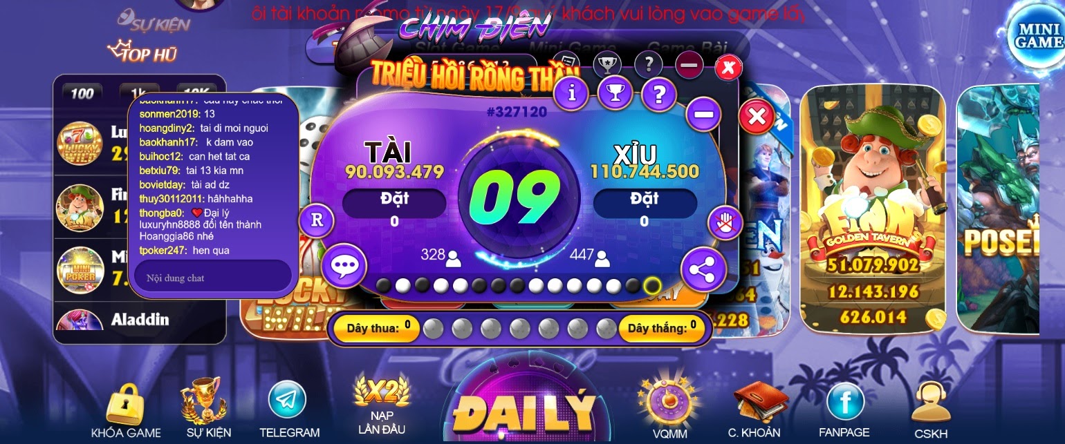 Game tài xỉu của socvip